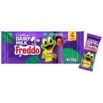 Cadbury Dairy Milk Freddo Chocolate Bar 4 Pack (18 g)